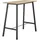 Stolkom Bartisch Kent 120 x 104 x 60 cm Eiche/Braun