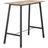 Stolkom Bartisch Kent 120 x 104 x 60 cm Eiche/Braun