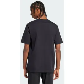 adidas Lounge Slides Graphic Pocket Kurzarm-T-Shirt Black S