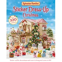 UK Books Sylvanian Families: Sticker Dress-Up Christmas Book: