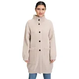 Amber & June Strickjacke »Winter-Strickjacke mit aufgesetzter Brusttasche