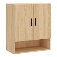 VidaXL Wandschrank Sonoma-Eiche 60x31x70 cm Holzwerkstoff