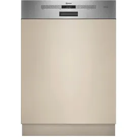 Neff N50 S145EBS04D Einbau-Geschirrspüler (teilintegrierbar, 598 mm breit, Edelstahl)