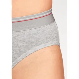 H.I.S. Bikinislip 6 St. Grau/Schwarz/Weiß 40/42