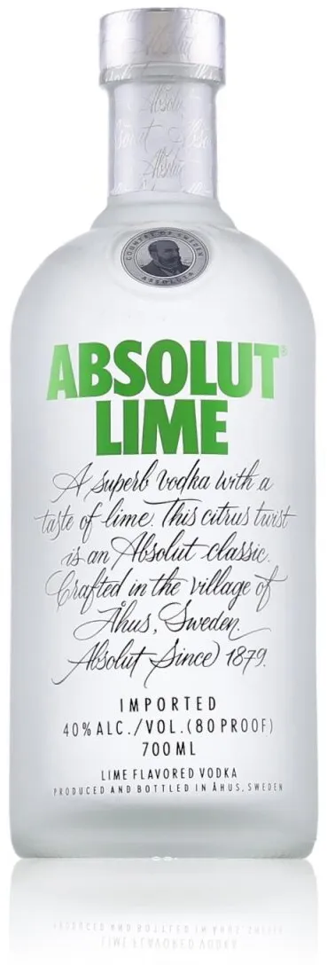 Absolut Lime Vodka 40% Vol. 0,7l