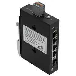 Wago 5 Port Switch 5 Ports 1000Base-T schwarz