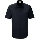 Hakro HAKRO® 1/2-Arm Hemd MIKRALINAR® Comfort schwarz, 6XL