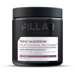 Pillar Unisex Triple Magnesium Recovery Powder Berry (200g)