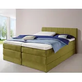 HAPO HAPO, Boxspringbett mit Bettkasten grün,