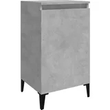vidaXL Nachttisch Betongrau 40x35x70 cm Holzwerkstoff