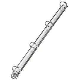 Veloflex 10 VELOFLEX VELODUR® Präsentationsringbücher 4-Ringe weiß 2,0 cm DIN A4