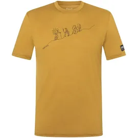 super.natural Hiking Tee blau M