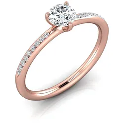 Verlobungsring VR34 750er Rotgold - 9165