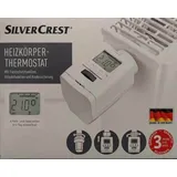 Silvercrest Programmierbares Heizkörperthermostat geräuscharm - Weiß