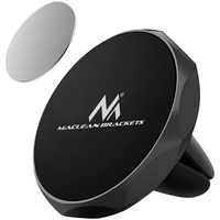 Maclean Brackets Maclean MC-323 Universal Auto Handyhalterung für Lüftung Magnetischer Telefonhalter KFZ Magnet Smartphone Magnethalterung