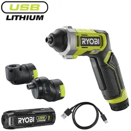 RYOBI RSD4-120TA2 inkl. 1 x 2,0 Ah + USB-C Ladekabel + 2 Aufsätze