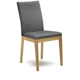 58 aufm Kessel Esszimmerstuhl Damita Kunststoff grau 2er Set