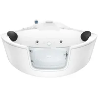 AcquaVapore Whirlpool-Badewanne 140 x 140 cm (W60-TH-SC)