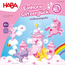 HABA Einhorn Glitzerglück - Wolkenstapelei deutsche Version