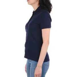 Lacoste Stretch Cotton Piqué Kurzarm-poloshirt - Marine 40