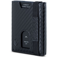 VON HEESEN Slim Wallet mit Münzfach & RFID-Schutz -