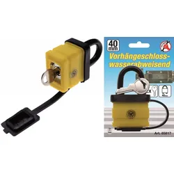 Kraftmann 85817 Vorhängeschloss Schloss wasserabweisend 40mm mit 2 Schüssel