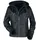 Black Premium by EMP Damen schwarze Kunstlederjacke im Biker-Style XXL - XXL