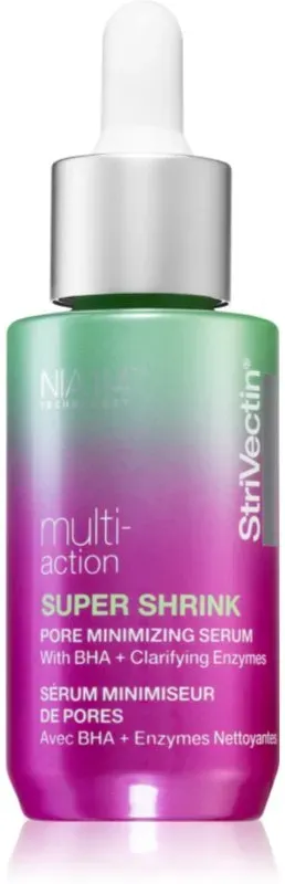 StriVectin Multi-Action Super Shrink Serum für einen matten Look der Haut und minimierte Poren mit Salicylsäure 30 ml