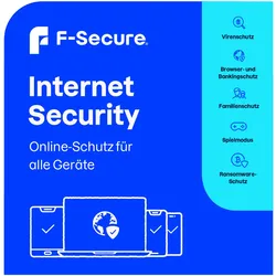 F-Secure Internet Security für alle Geräte 3 Geräte - 3 Jahre Vollversion