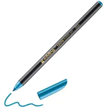 edding 1200 Fasermaler blau-metallic