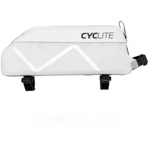 Cyclite Top Tube Rahmentasche grau/weiß
