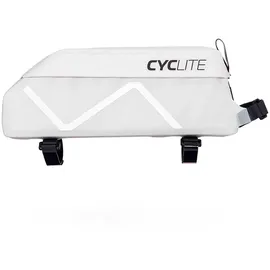 Cyclite Top Tube Rahmentasche grau/weiß