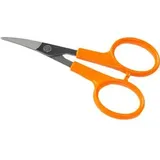 Fiskars 1005144 Schere mit gebogener Spitze, 10cm,