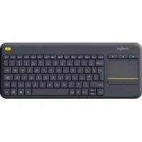 Logitech K400 Plus Wireless Touch Keyboard UK schwarz
