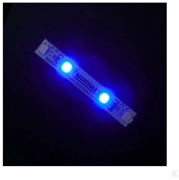 Briksmax BXB04_3 Lichtstreifen Blau (3 Stück)