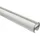 Interdeco GARDINENSTANGE INNENLAUF Siteno Luino 300 cm (geteilt in 3 x 100 cm), 1-läufig, 20 mm Ø Weiß