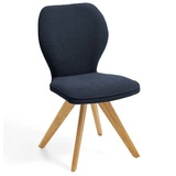 Niehoff Sitzmöbel Colorado Trend-Line Design-Stuhl Eichengestell - Webstoff - 180° drehbar Malea-R graphit