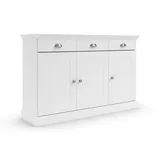 OTTO home Motala 125 x 80 x 35 cm Weiß