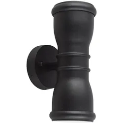 Malvern Outdoor Wandleuchte schwarz rustikal Garden Zone GZH-MALV