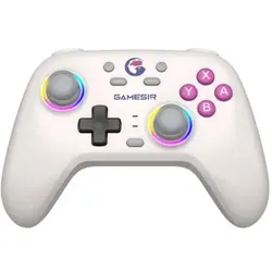 GameSir Nova Retro White Multi-Plattform Tri-Mode Connectivity Game Controller Warmweiß