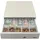 IGGUAL IRON-3W 41 cm RJ-11 Coin Drawer - White