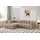 kaiser möbel Ecksofa BALOO L modernes freistehendes, für das Wohnzimmer, stoff Arena, Einzelsofa, gesteppte Oberfläche,freistehend platzierbar,hoher Sitzkomfort beige