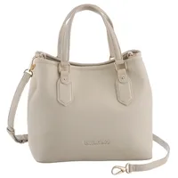 Valentino Brixton Umhängetasche Kunstleder Beige