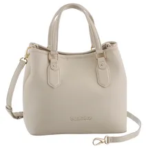 Valentino Brixton Umhängetasche Kunstleder Beige