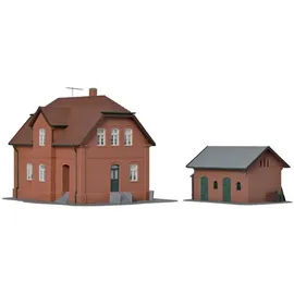 Kibri Siedlungshaus Bottrop mit Nebengebäude 38190 H0