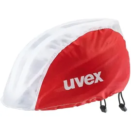 Uvex Fahrradmütze - wind- & wasserabweisend - Rot/Weiß