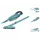 Makita BCL 180 Akkusauger Grün