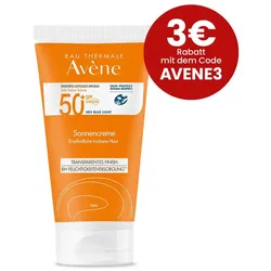 Avène Sonnencreme SPF 50+ + 3 ? sparen*