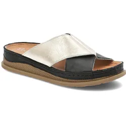 Schwarze Flip-Flops Maciejka Flache Schuhe, 37