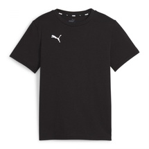 Puma Unisex Teamgoal Casuals Tee Jr T-Shirt, Puma Black-puma Weiß, 164 EU